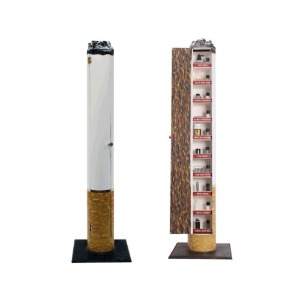금연행사 전시 담배모형(Tabacco모형)_금연선포식 전시모형_ 사이즈: 원둘레 44×높이 108cm